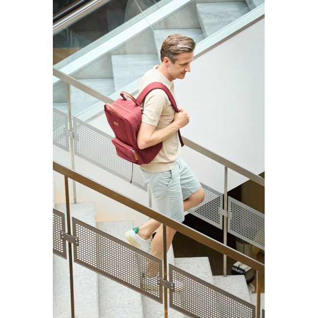 Rucsac Childhome Family Club Signature Urban Dark Burgundy