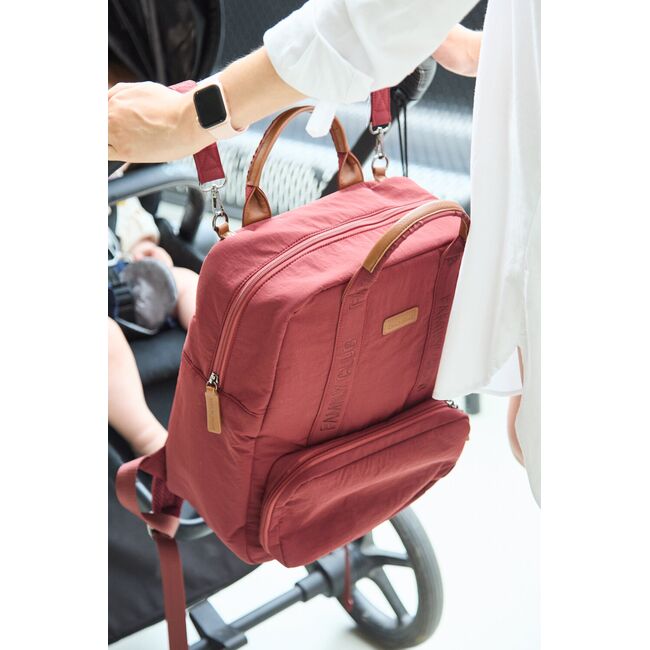 Rucsac Childhome Family Club Signature Urban Dark Burgundy