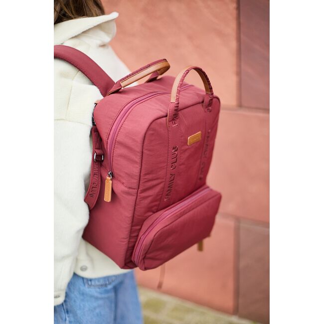 Rucsac Childhome Family Club Signature Urban Dark Burgundy