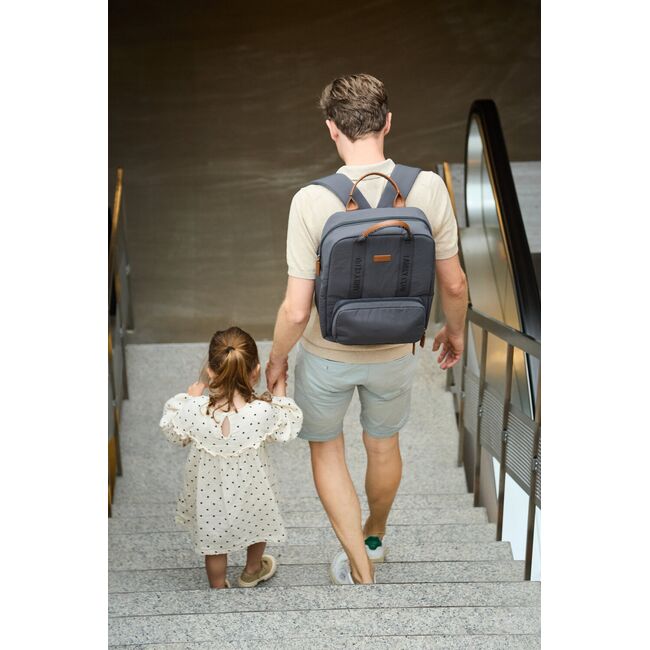 Rucsac Childhome Family Club Signature Urban Dark Grey