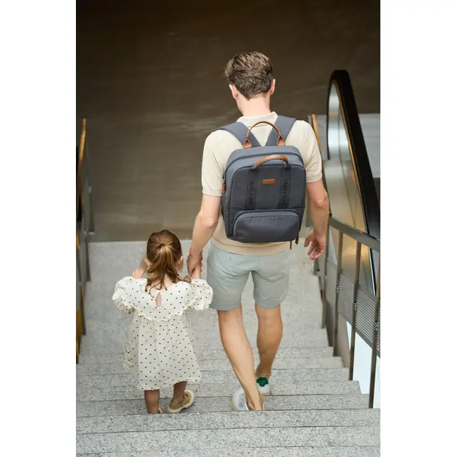 Rucsac Childhome Family Club Signature Urban Dark Grey