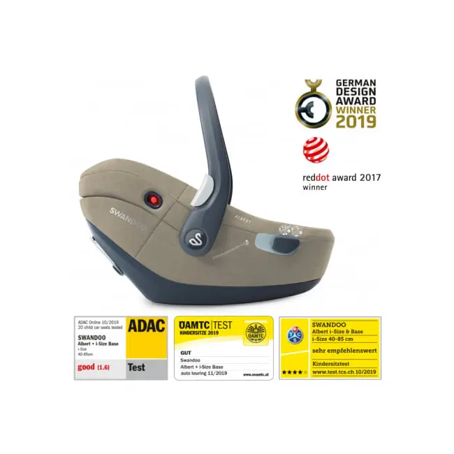 Scoica auto Swandoo Albert i-Size 1.2 Alfalfa