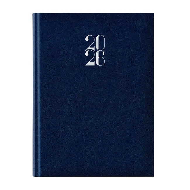 Agenda Artilux A4 datata, hartie ivory, coperta albastru BPTCEJ261102