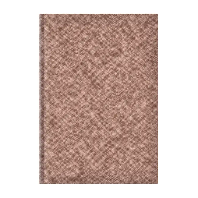 Agenda nedatata A5 Adria, hartie ivory, coperta auriu roze BPTCEJ261707
