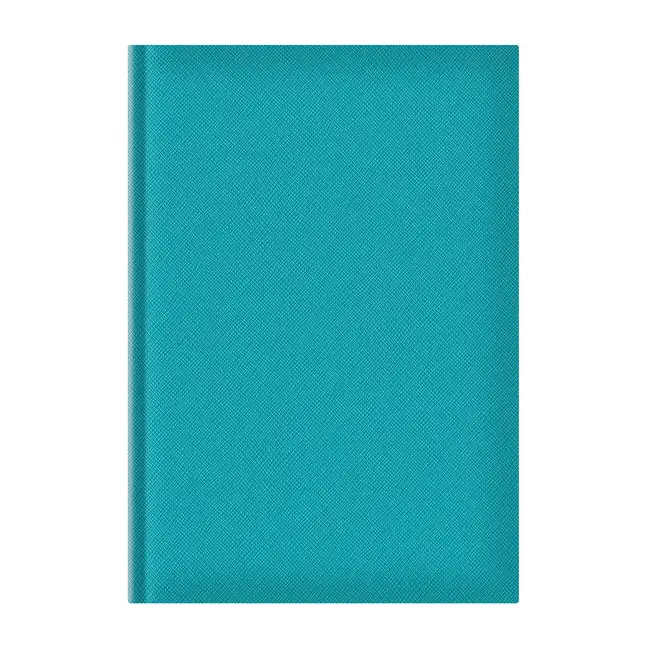 Agenda nedatata A5 Adria, hartie ivory, coperta turcoaz BPTCEJ261705