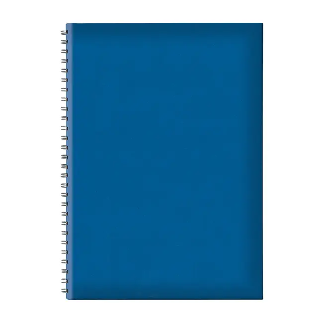 Agenda nedatata B5 TUCSON, hartie offset alb, spira ascunsa, coperta albastru BPTCEJ261801