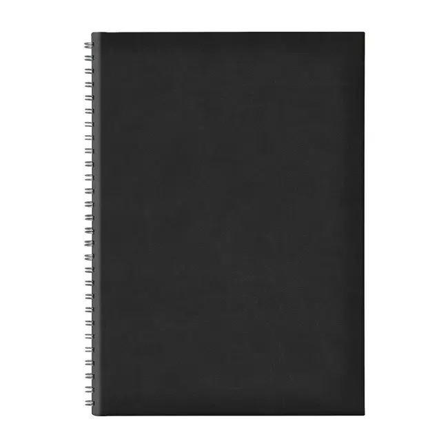 Agenda nedatata B5 TUCSON, hartie offset alb, spira ascunsa, coperta negru BPTCEJ261803