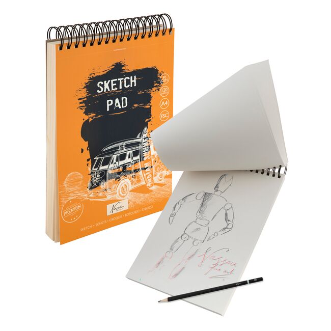 Bloc de schite Creative Craft, A4, 90 g, 120 file BPTCJK000313