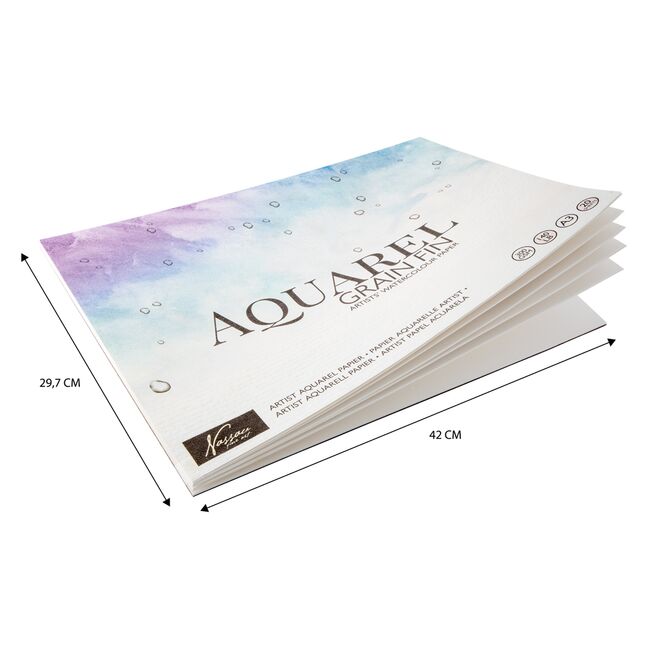 Bloc desen Aquarel Creative Craft, A3, 20 file, 300g/mp BPTCJK100170