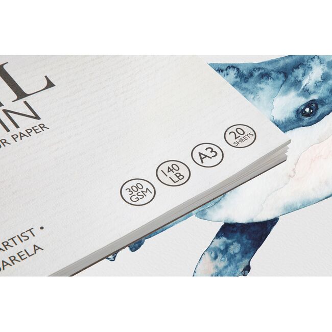 Bloc desen Aquarel Creative Craft, A3, 20 file, 300g/mp BPTCJK100170