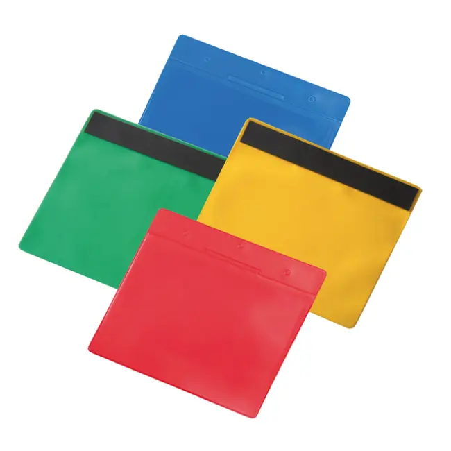 Buzunar logistic magnetic Tarifold, diverse culori, A5 landscape, 8 bucati/set BPTCTA162012