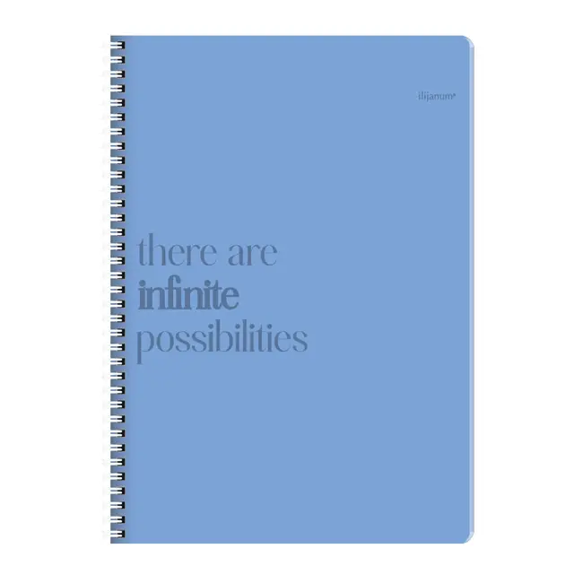 Caiet A4 cu spira, 120 file matematica, 80g/mp, coperta carton BPTCCI988529