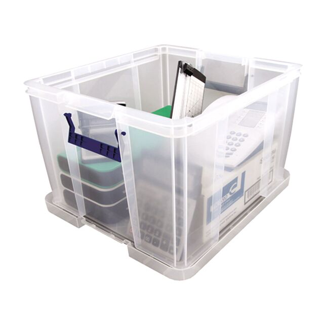 Cutie plastic cu capac Fellowes ProStore, 48 litri BPTCFW730901