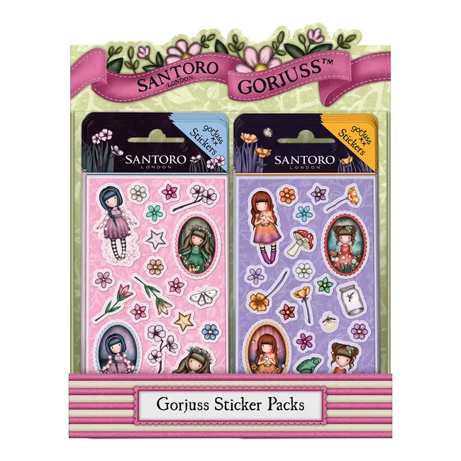Display stickere, Santoro Gorjuss, Diverse modele, 36 bucati BPTCGR680090