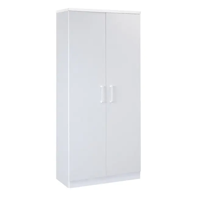 Dulap cu usi batante, Managerial Line, 4 polite, alb BPTCOS80001