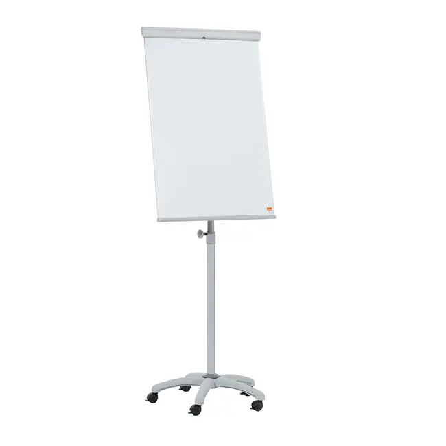 Flipchart mobil NOBO Essentials, otel lacuit, 105x68 cm, magnetic, alb BPTCSL915694