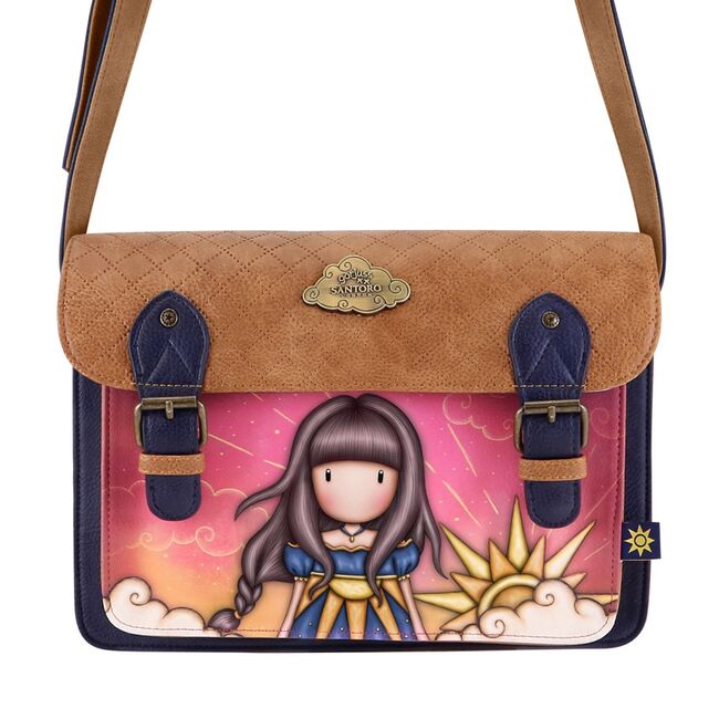 Geanta scoala gimnaziala Gorjuss, Ray of Light, 2 compartimente, 28 x 21 x 11 cm BPTCGR124702