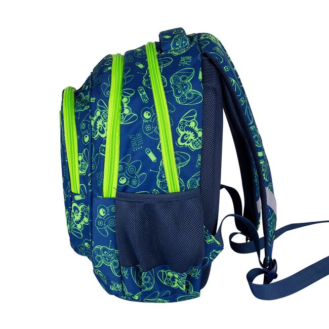 Ghiozdan Astra AB330, 3 compartimente, colectia Gamer BPTCAZ158563