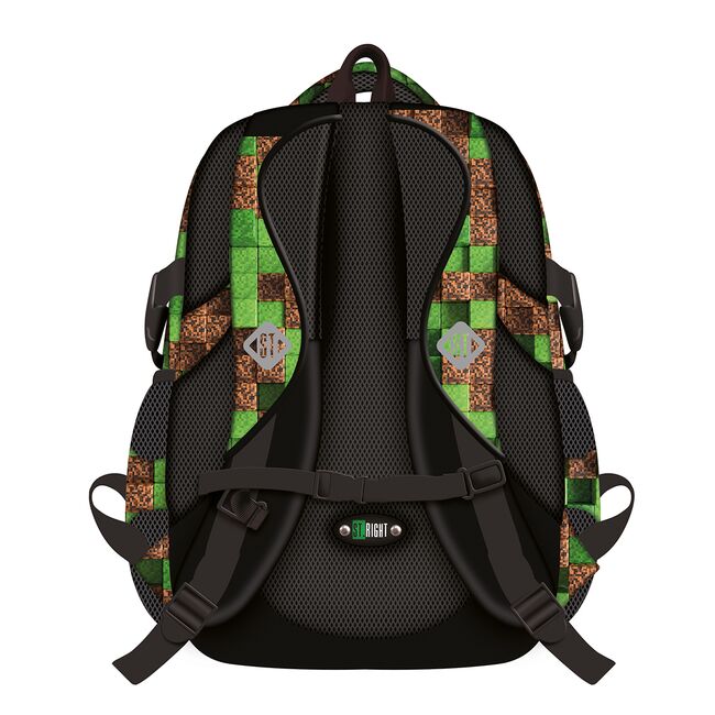 Ghiozdan BP04 ST Right Pixel Cubes 4 compartimente, 43x32x20 cm BPTCMJ265886