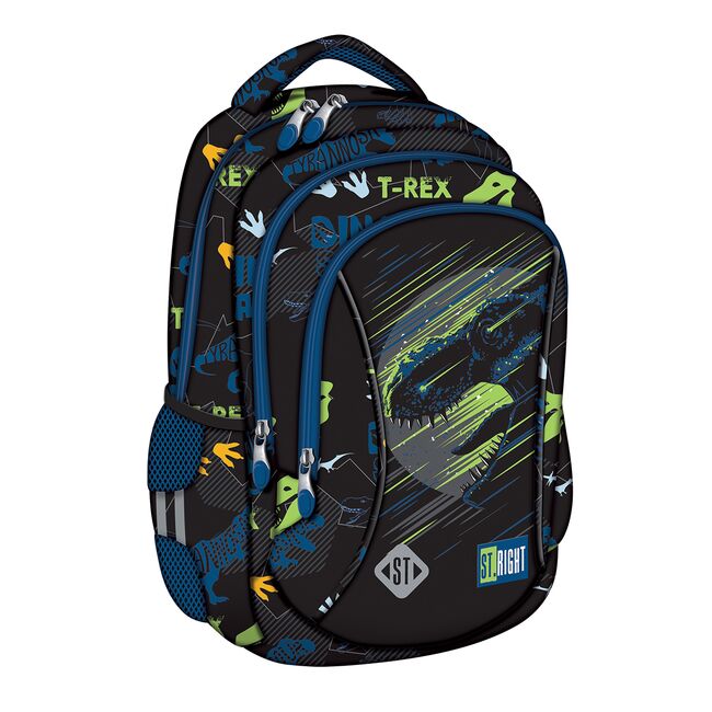 Ghiozdan BP26 ST Right Dinosaur 3 compartimente, 39x27x17 cm BPTCMJ265900