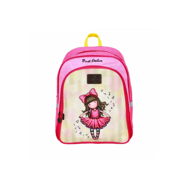 Ghiozdan Gorjuss Santoro, 12 L, sclipici, First Position BPTCGR870548