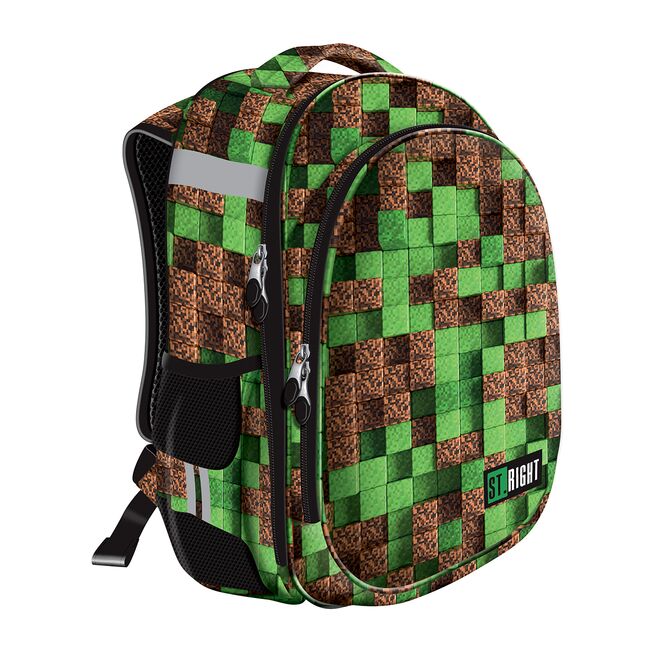 Ghiozdan HB01 ST Right Pixel Cubes, 2 compartimente, 39x29x17 cm BPTCMJ265885