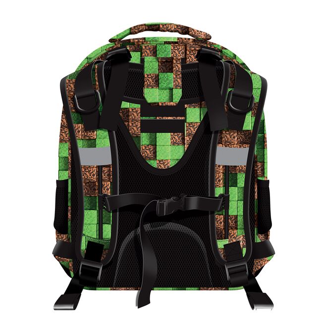 Ghiozdan HB01 ST Right Pixel Cubes, 2 compartimente, 39x29x17 cm BPTCMJ265885