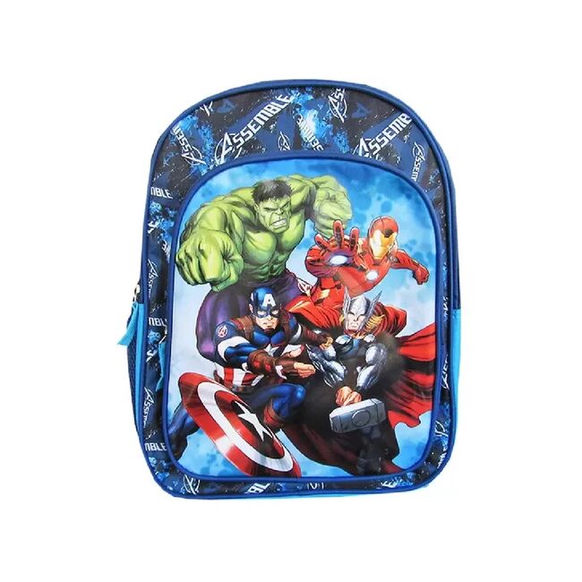 Ghiozdan Majewski, Avengers, 2 compartimente, 38x29x18 cm, capacitate 17L BPTCMJ265777