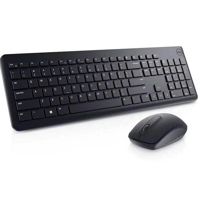 Kit tastatura + mouse wireless Dell KM3322W, negru BPTCDELL5314652