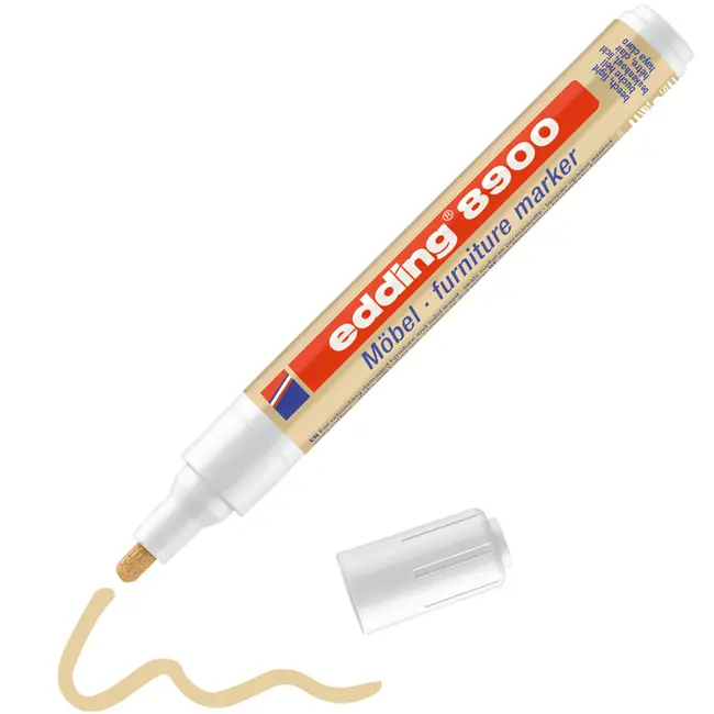 Marker Edding 8900 pentru retusuri mobilier lemn, fag BPTCED890007