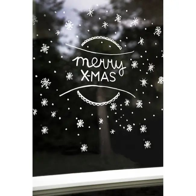 Marker pentru sticla Edding 4090, creta lichida pe baza de apa, varf retezat, 4-15 mm, albastru BPTCED409003