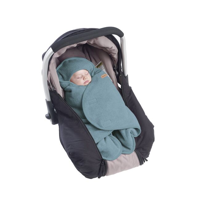 Paturica de infasat BabyNomade 0-6 luni Baltic Blue