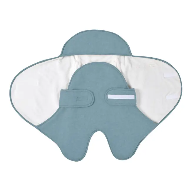 Paturica de infasat BabyNomade 0-6 luni Baltic Blue