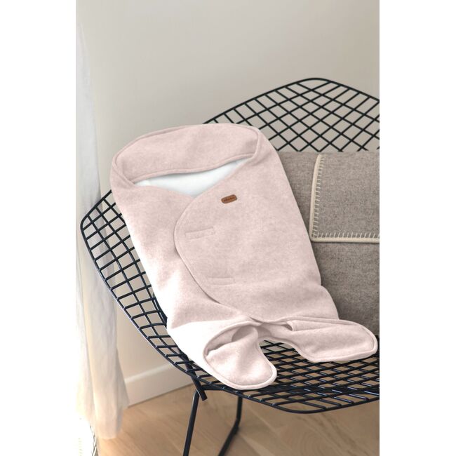 Paturica de infasat BabyNomade 0-6 luni Dusty Rose