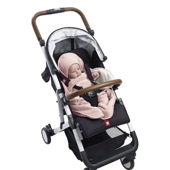 Paturica de infasat BabyNomade 0-6 luni Dusty Rose