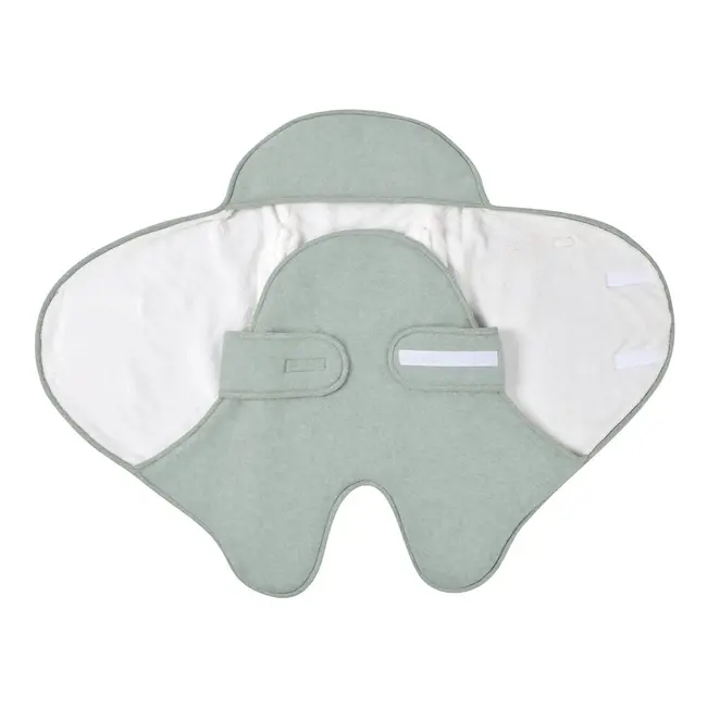 Paturica de infasat BabyNomade 0-6 luni Sage Green