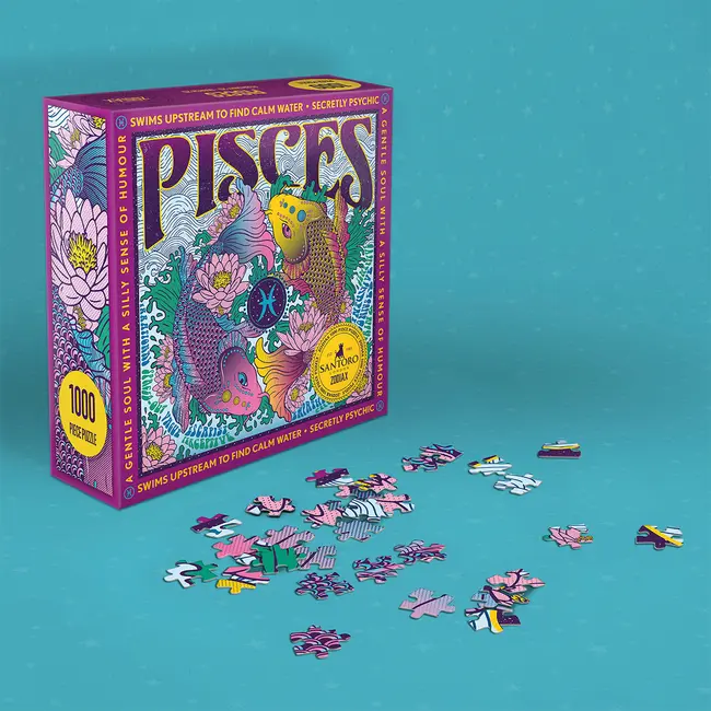 Puzzle 1000 piese, Gorjuss, zodia Pesti BPTCGR541241