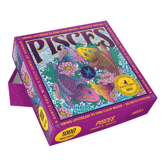 Puzzle 1000 piese, Gorjuss, zodia Pesti BPTCGR541241