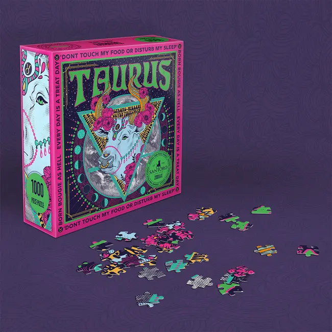 Puzzle 1000 piese, Gorjuss, zodia Taur BPTCGR541142