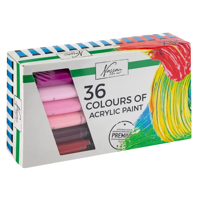 Set 36 tempera acrilica Creative Craft, 20 ml BPTCJK107431