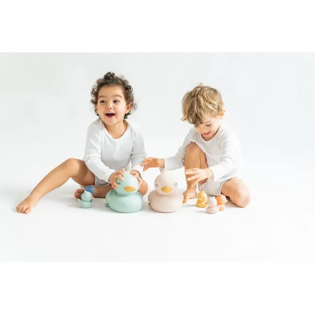 Set Ratuste De Baie ,   Familie Completa: 2 Ratuste Mari + 5 Ratuste Mici   Distractie, Siguranta Si Stimulare Senzoriala Pentru Cei Mici Pjbc2442