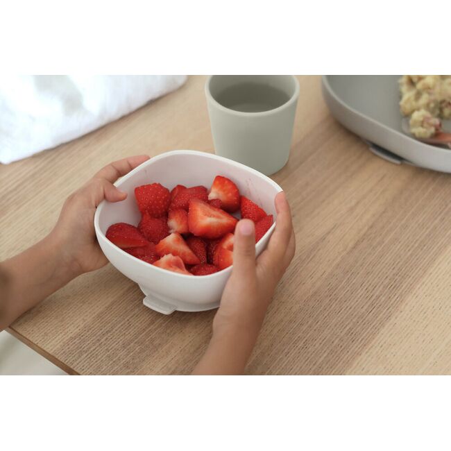 Set de masa silicon Beaba 4 piese Sage Green