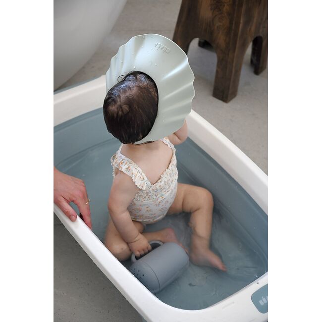 Viziera pentru baie din silicon Beaba Misty Green