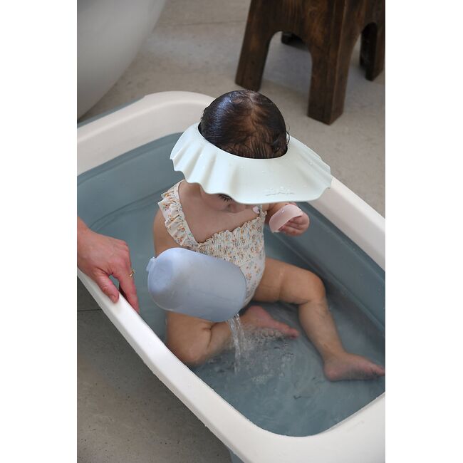 Viziera pentru baie din silicon Beaba Misty Green