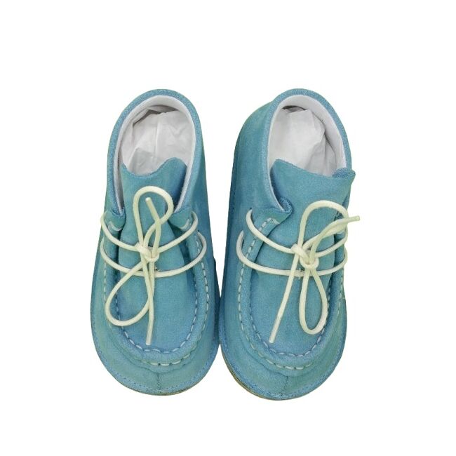 Botosei Mocasini Barefoot (Marime: 21, Culoare velur: Rosu Lollipop) BFOX10317/LTC_Rosu Lollipop_21