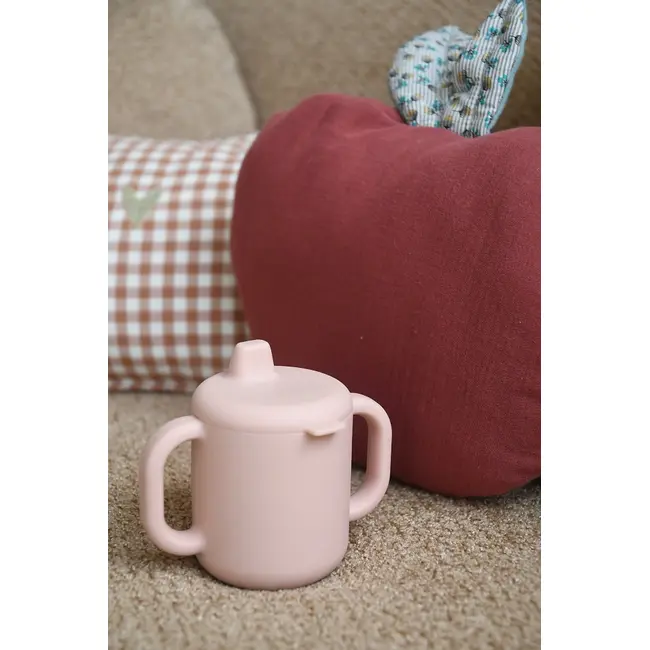 Cana de antrenament silicon Beaba Cotton Candy