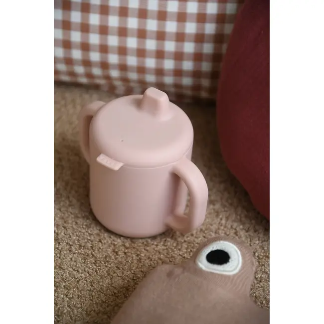 Cana de antrenament silicon Beaba Cotton Candy