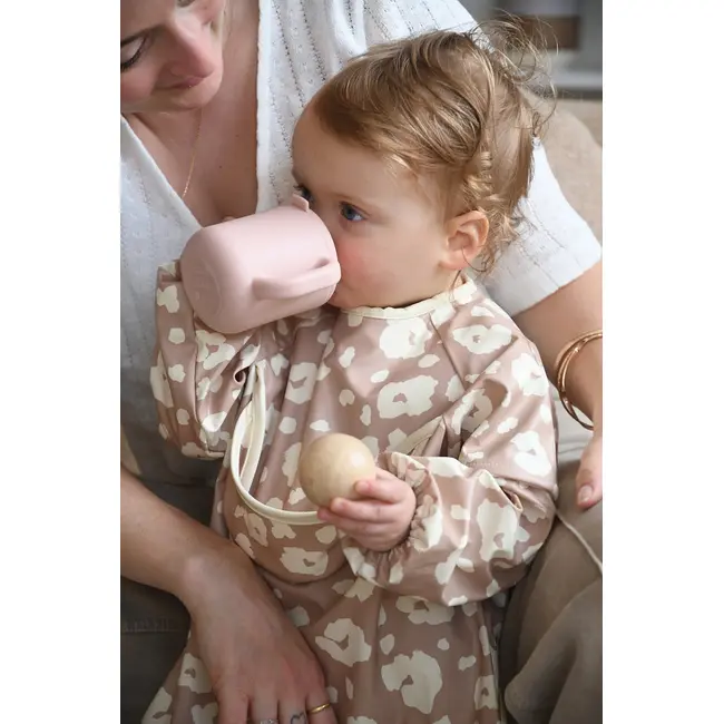 Cana de antrenament silicon Beaba Cotton Candy