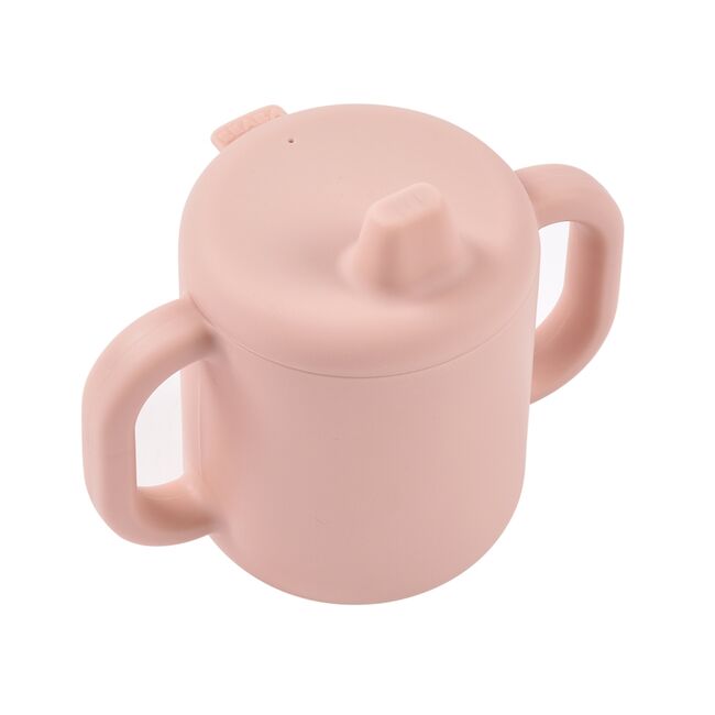 Cana de antrenament silicon Beaba Cotton Candy