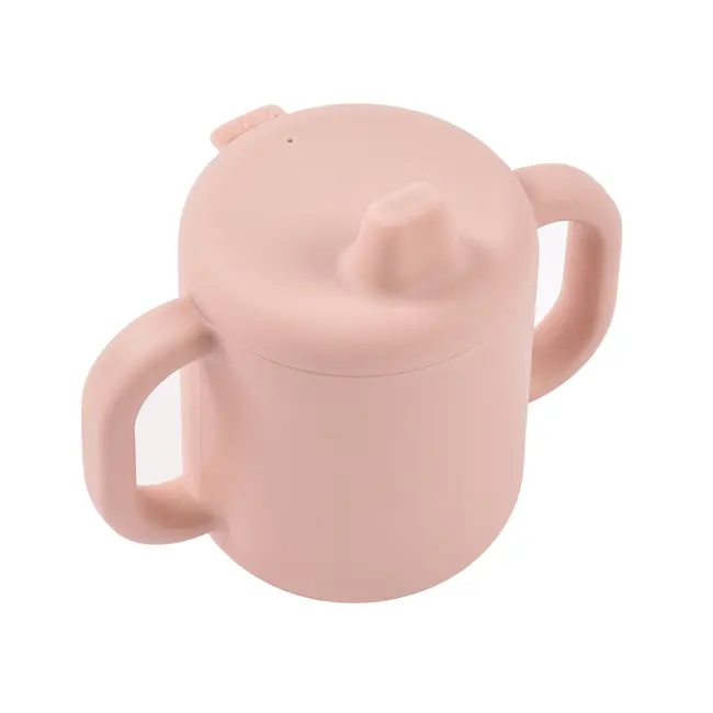 Cana de antrenament silicon Beaba Cotton Candy